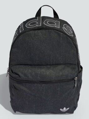 Adidas Originals Denim Backpack Black WASHED EFFECT NWT